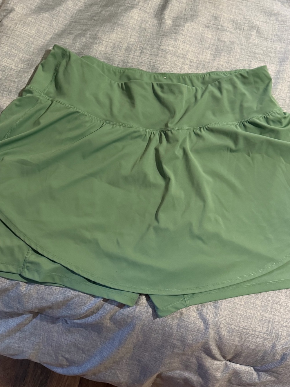 Old Navy Olive Green Skater Skirt